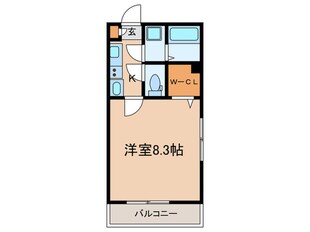 K´s　city　　鶴瀬の物件間取画像